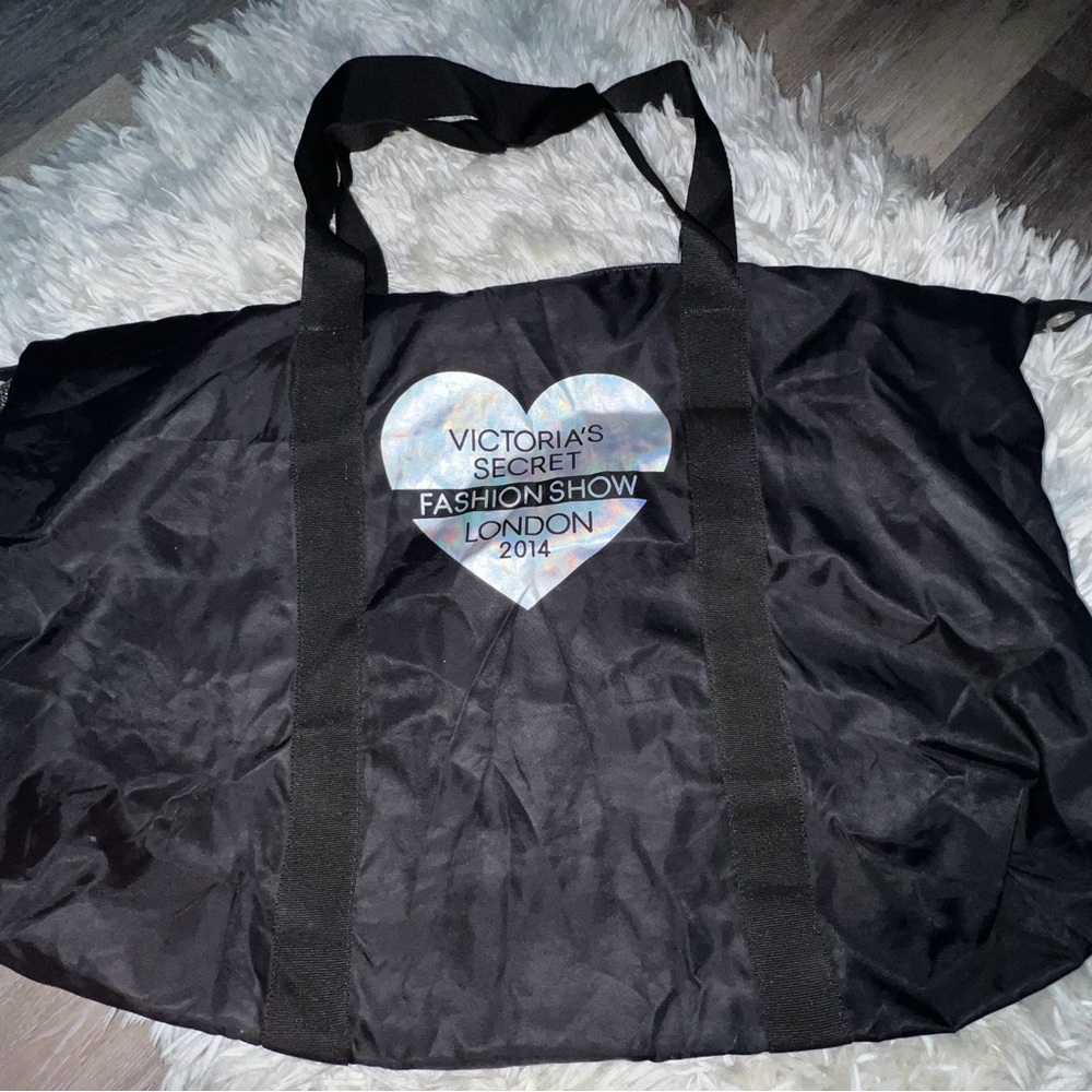 Victoria's Secret Black Fashion Show Travel Bag